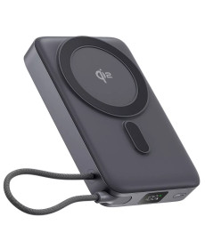 Повербанк Proove OverPower 35W 10000 mAh Qi2, сірий