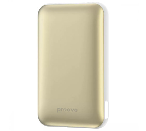 Повербанк Proove Vibe Energy Plus 22.5W 10000 mAh, золотисто-білий Повербанк Proove Vibe Energy Plus 22.5W 10000 mAh, золотисто-білий