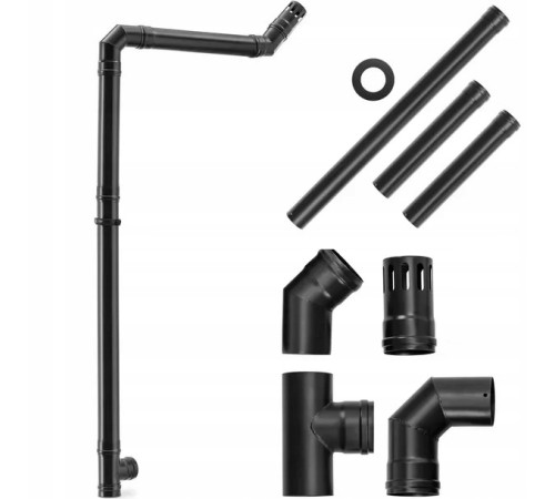 Пелетна піч-камін THUNDER KARMEN RED 10 кВт