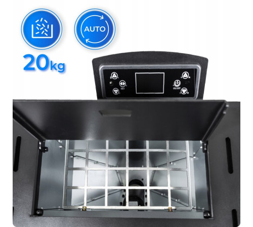 Пелетна піч-камін THUNDER KARMEN RED 10 кВт