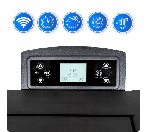 Пелетна піч-камін THUNDER KARMEN RED 10 кВт