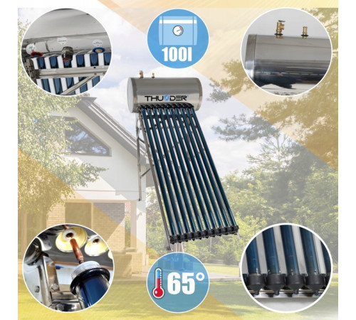 Напірний колектор з баком–100л–THUNDER