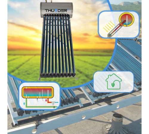 Напірний колектор з баком–100л–THUNDER