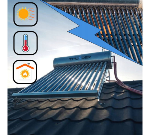 Напірний колектор з баком–300л–THUNDER