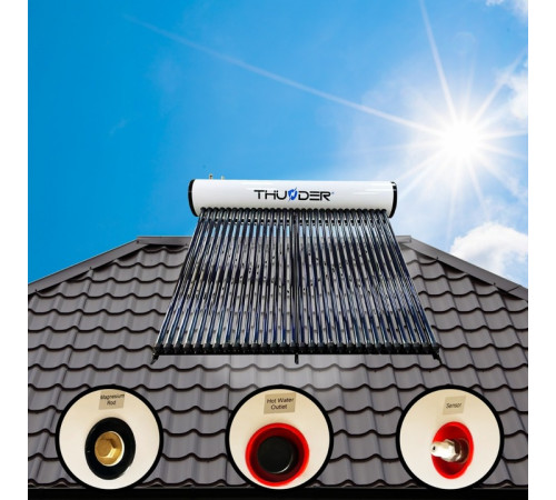 Напірний колектор з баком–300л–THUNDER BLACK