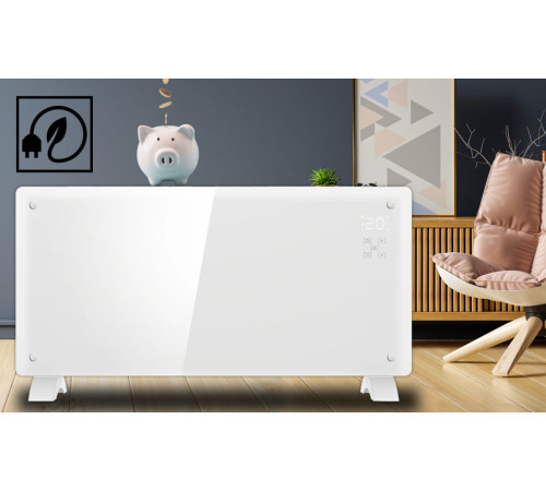 Обігрівач конвекторний THUNDER MODERN-WHITE – 2000Вт Обігрівач конвекторний THUNDER MODERN-WHITE – 2000Вт