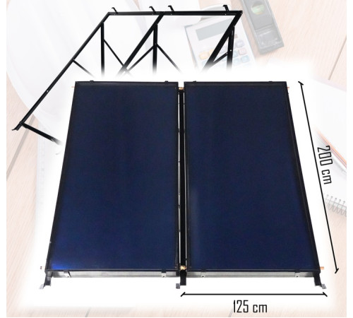 Сонячний колектор плоский THUNDER – 2 x 2,5М