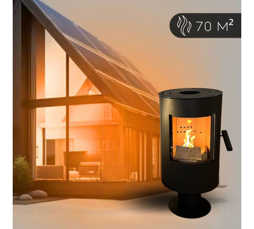 Піч-камін на дровах Thunder Flame 7 кВт Піч-камін на дровах Thunder Flame 7 кВт