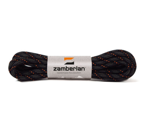 Шнурівки Zamberlan Laces 175 см 303 graphite orange - чорні/оранжеві