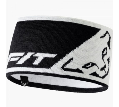 Пов’язка Dynafit Leopard Logo - UNI58 - білий/чорний Пов’язка Dynafit Leopard Logo - UNI58 - білий/чорний