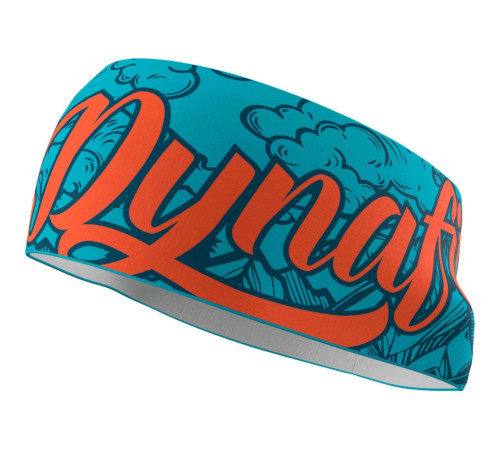 Пов’язка Dynafit Graphic Performance Headband - UNI58 - бірюзовий Пов’язка Dynafit Graphic Performance Headband - UNI58 - бірюзовий