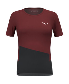 Футболка ж Salewa PUEZ SPORTY DRY W T-SHIRT 28633 1571 - 38/32 (XXS) - бордовий