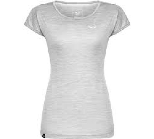 Футболка ж Salewa PUEZ MELANGE DRY W S/S TEE 26538 0028 - 46/40 (L) - білий Футболка ж Salewa PUEZ MELANGE DRY W S/S TEE 26538 0028 - 46/40 (L) - білий