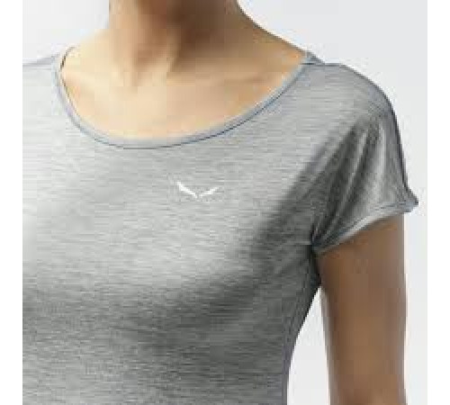 Футболка ж Salewa PUEZ MELANGE DRY W S/S TEE 26538 0028 - 46/40 (L) - білий Футболка ж Salewa PUEZ MELANGE DRY W S/S TEE 26538 0028 - 46/40 (L) - білий