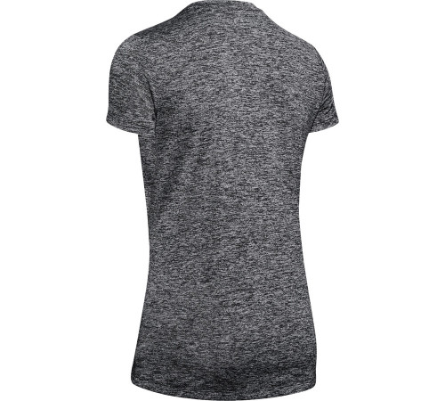 Жіноча футболка Under Armour Tech SSV Twist - XS - чорна Жіноча футболка Under Armour Tech SSV Twist - XS - чорна