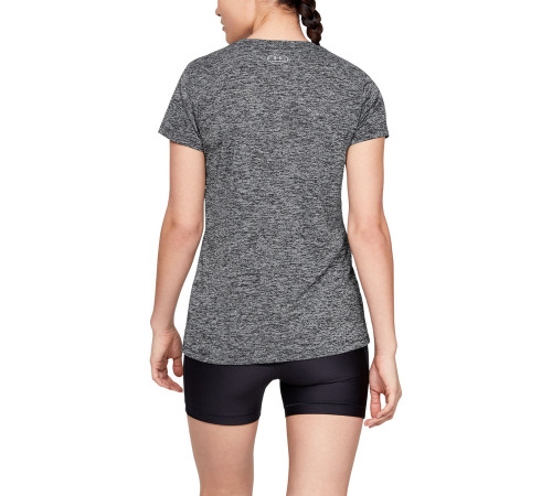 Жіноча футболка Under Armour Tech SSV Twist - XS - чорна Жіноча футболка Under Armour Tech SSV Twist - XS - чорна