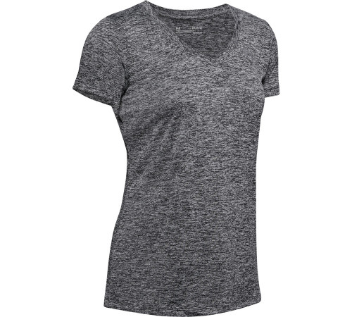 Жіноча футболка Under Armour Tech SSV Twist - XS - чорна Жіноча футболка Under Armour Tech SSV Twist - XS - чорна