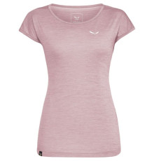 Футболка ж Salewa PUEZ MELANGE DRY W S/S TEE 26538 6595 - 40/34 (XS) - фіолетовий