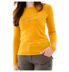 Футболка ж Turbat Cozy Logo 2 LS Wmn golden yellow - S - жовтий