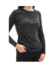 Футболка ж Turbat Cozy Logo 2 LS Wmn caviar - S - чорний