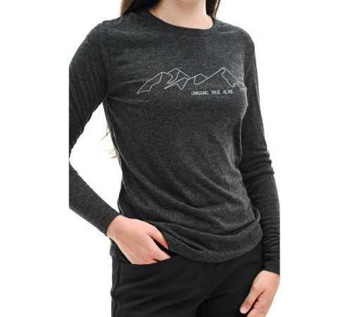 Футболка ж Turbat Cozy Logo 2 LS Wmn caviar - M - чорний Футболка ж Turbat Cozy Logo 2 LS Wmn caviar - M - чорний