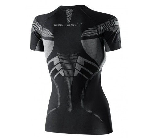 Жіноча спортивна футболка Bruback Dry - XL - чорна/графіт Жіноча спортивна футболка Bruback Dry - XL - чорна/графіт