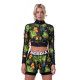Жіноча кофта Nebbia High-Energy Cropped Jacket 564 - зелений/М
