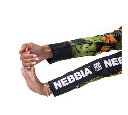 Жіноча кофта Nebbia High-Energy Cropped Jacket 564 - зелений/М Жіноча кофта Nebbia High-Energy Cropped Jacket 564 - зелений/М