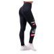 Жіночі легінси Nebbia High Waist Labels 504 - чорні/S