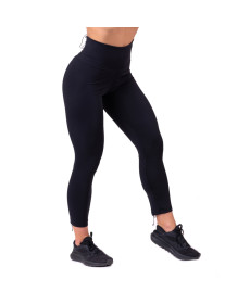  Жіночі легінси Nebbia Lace-up 7/8 661 - розмір L / чорний