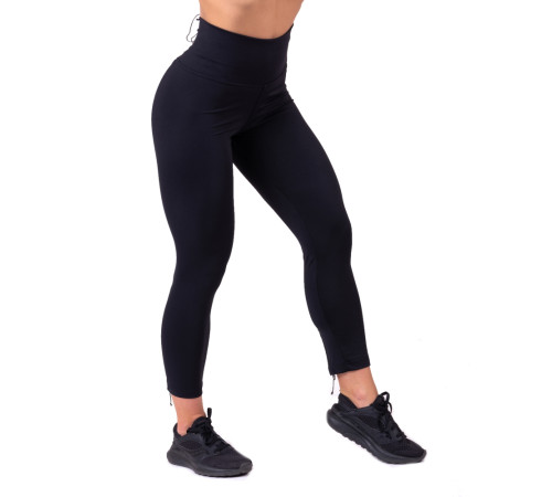 Жіночі легінси Nebbia Lace-up 7/8 661 - розмір L / чорний Жіночі легінси Nebbia Lace-up 7/8 661 - розмір L / чорний
