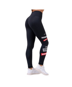 Жіночі легінси  Nebbia High Waist Labels 504 - чорні/L