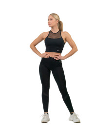 Легінси з високою талією Nebbia FIT Activewear 443 -  L - чорний