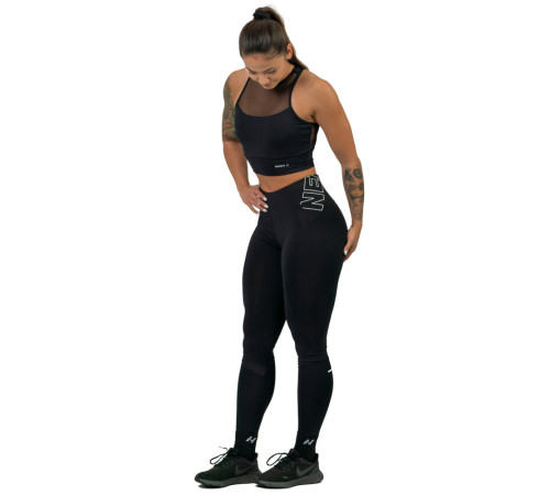Легінси з високою талією Nebbia FIT Activewear 443 - L - чорний Легінси з високою талією Nebbia FIT Activewear 443 - L - чорний