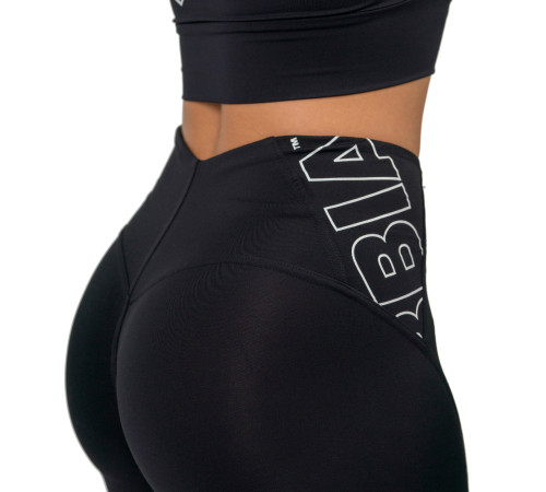 Легінси з високою талією Nebbia FIT Activewear 443 - L - чорний Легінси з високою талією Nebbia FIT Activewear 443 - L - чорний