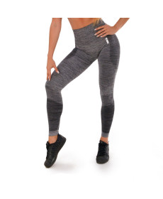 Жіночі легінси Boco Wear Grey Melange Push Up - M/L - сірі
