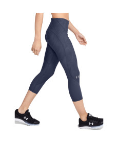 Жіночі капрі легінси Under Armour Fly Fast Jacquard Crop - S - синій