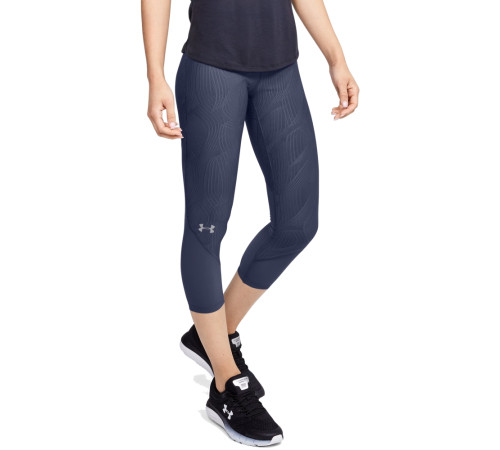 Women’s Capri Leggings Under Armou Fly Fast Jacquard Crop<br> Women’s Capri Leggings Under Armou Fly Fast Jacquard Crop<br>