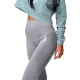 Жіночі легінси Boco Wear Sparkle Grey Melange Shape Push Up - XS/S - сірий