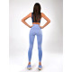 Жіночі легінси Boco Wear Blue Melange Push Up - S/M - блакитні