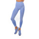 Жіночі легінси Boco Wear Blue Melange Push Up - S/M - блакитні