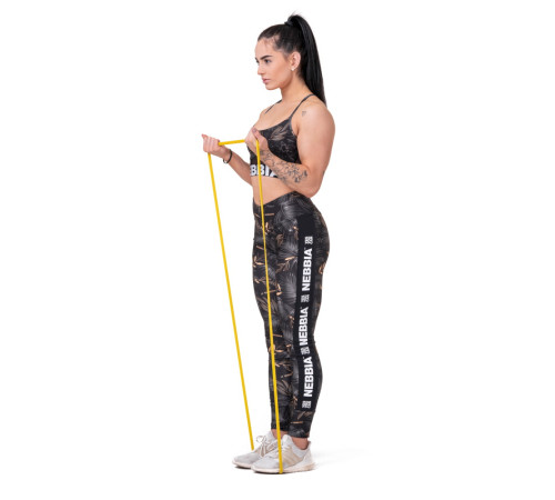 Жіночі легінси Nebbia High Waist Performance Leggings 567 - чорний/XS Жіночі легінси Nebbia High Waist Performance Leggings 567 - чорний/XS