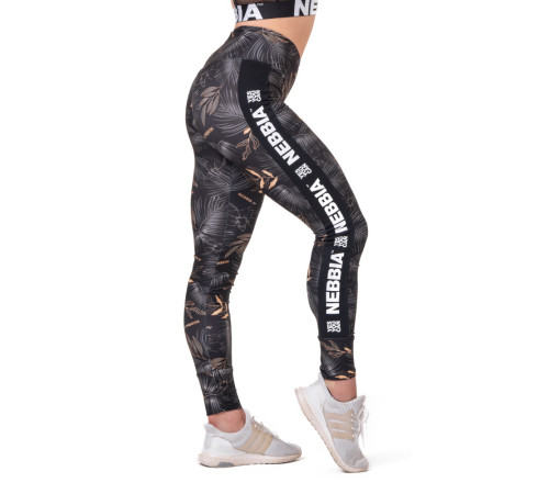 Жіночі легінси Nebbia High Waist Performance Leggings 567 - чорний/М Жіночі легінси Nebbia High Waist Performance Leggings 567 - чорний/М