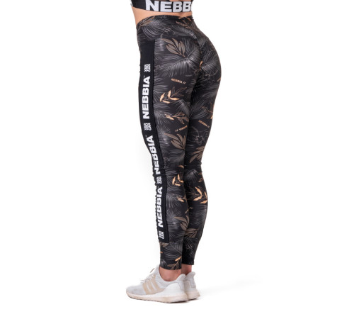 Жіночі легінси Nebbia High Waist Performance Leggings 567 - чорний/М Жіночі легінси Nebbia High Waist Performance Leggings 567 - чорний/М