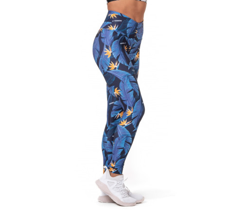 Жіночі легінси Nebbia High Waist Ocean Power 561 - синій/XS Жіночі легінси Nebbia High Waist Ocean Power 561 - синій/XS