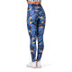 Жіночі легінси Nebbia High Waist Ocean Power 561 - синій/S