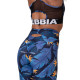 Жіночі легінси Nebbia High Waist Ocean Power 561 - синій/S
