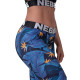 Жіночі легінси Nebbia Mid Waist Ocean Power 566 - синій/М