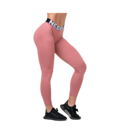  Жіночі легінси середньої посадки Nebbia Squat Hero Scrunch Butt 571 - розмір M/рожевий