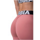 Жіночі легінси середньої посадки Nebbia Squat Hero Scrunch Butt 571 - розмір M/рожевий